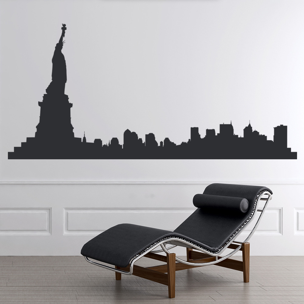 Details About New York City Skyline Wall Decal Sticker Ws 15754 - Skyline Wall Decal Details About New York City Skyline Wall Decal Sticker Ws 15754 - Skyline Wall Decal