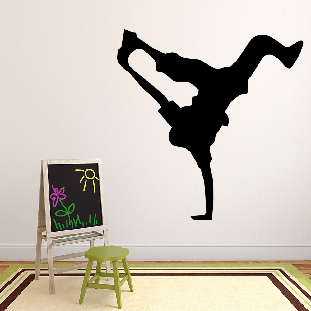 Break Dance Street Dancing Wall Decal Sticker Set WS-32664