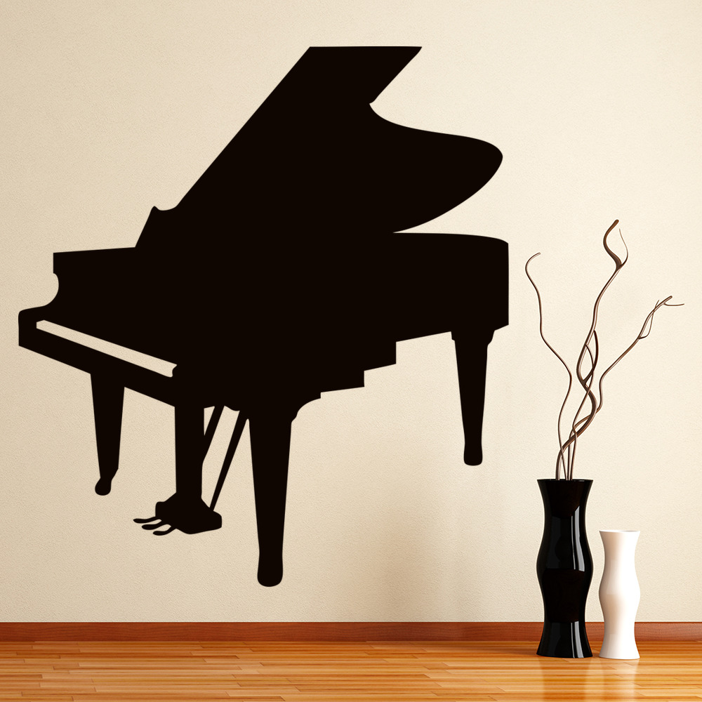 Piano de cola vinilos decorativo Música clásica adhesivos pegatina ... Piano de cola vinilos decorativo Música clásica adhesivos pegatina ...