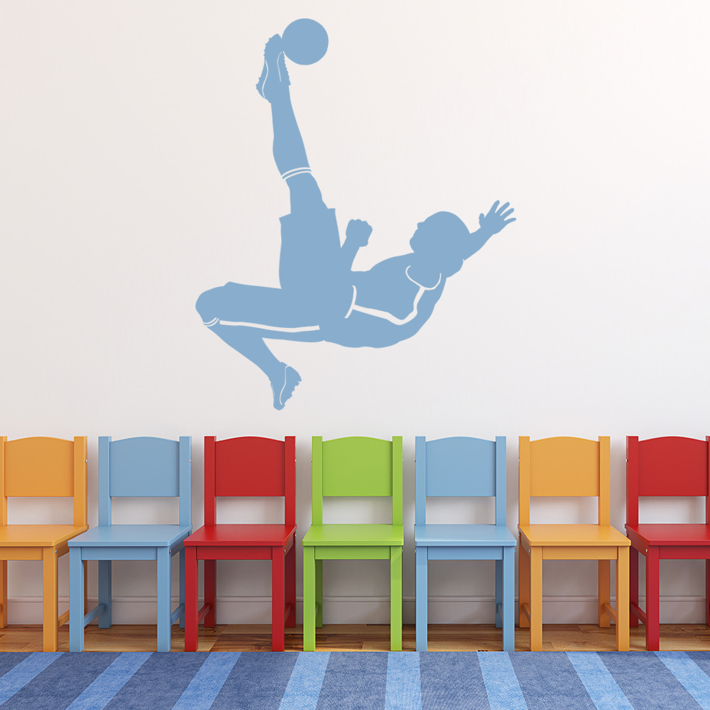 Football Kick Wall Sticker Ball Sports Decal Boys Bedroom Home Football Kick Wall Sticker Ball Sports Decal Boys Bedroom Home Decor