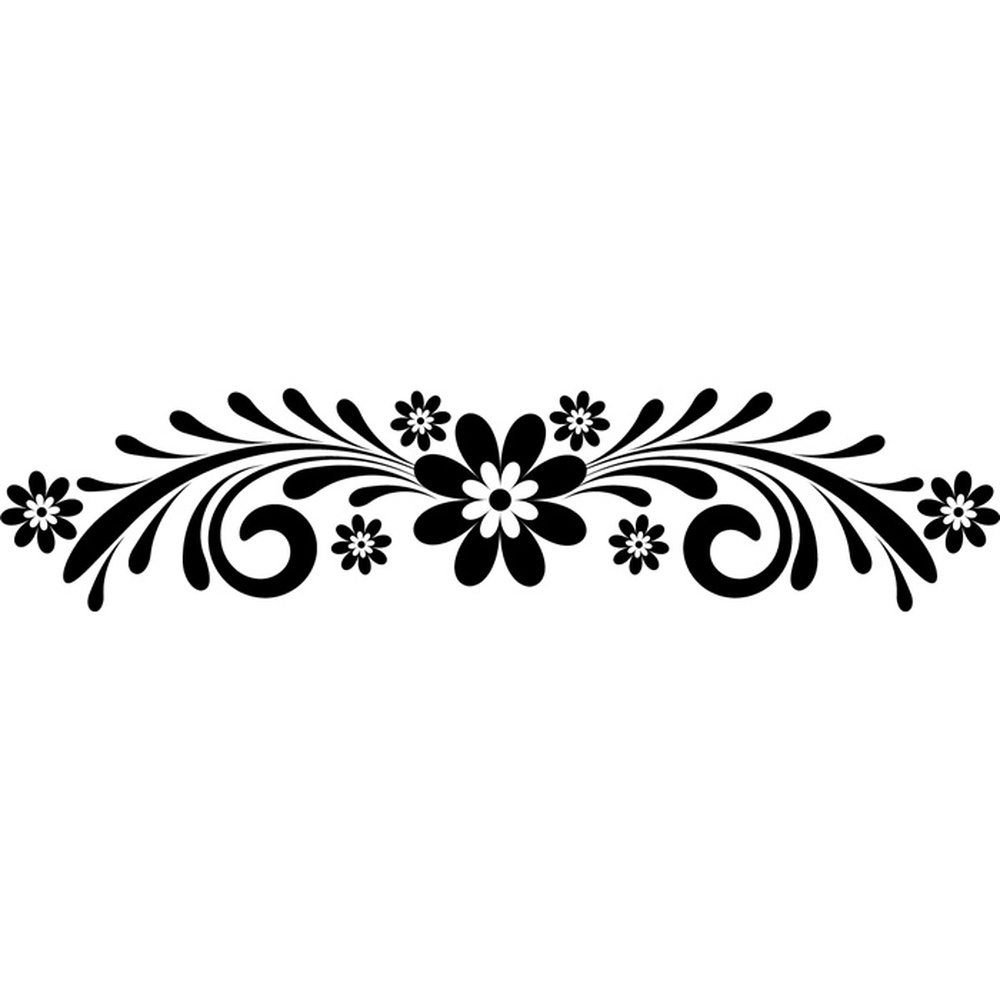 floral header design