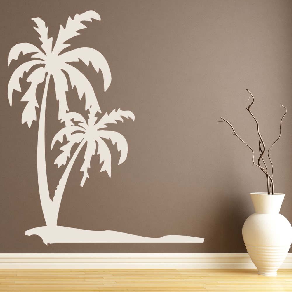 Download Art mur plage tropicale For iPhone