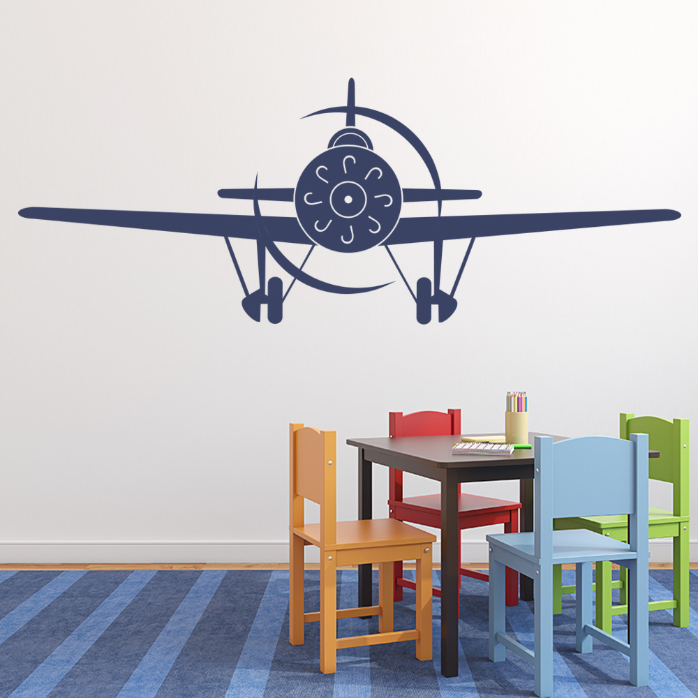 airplane wall decal