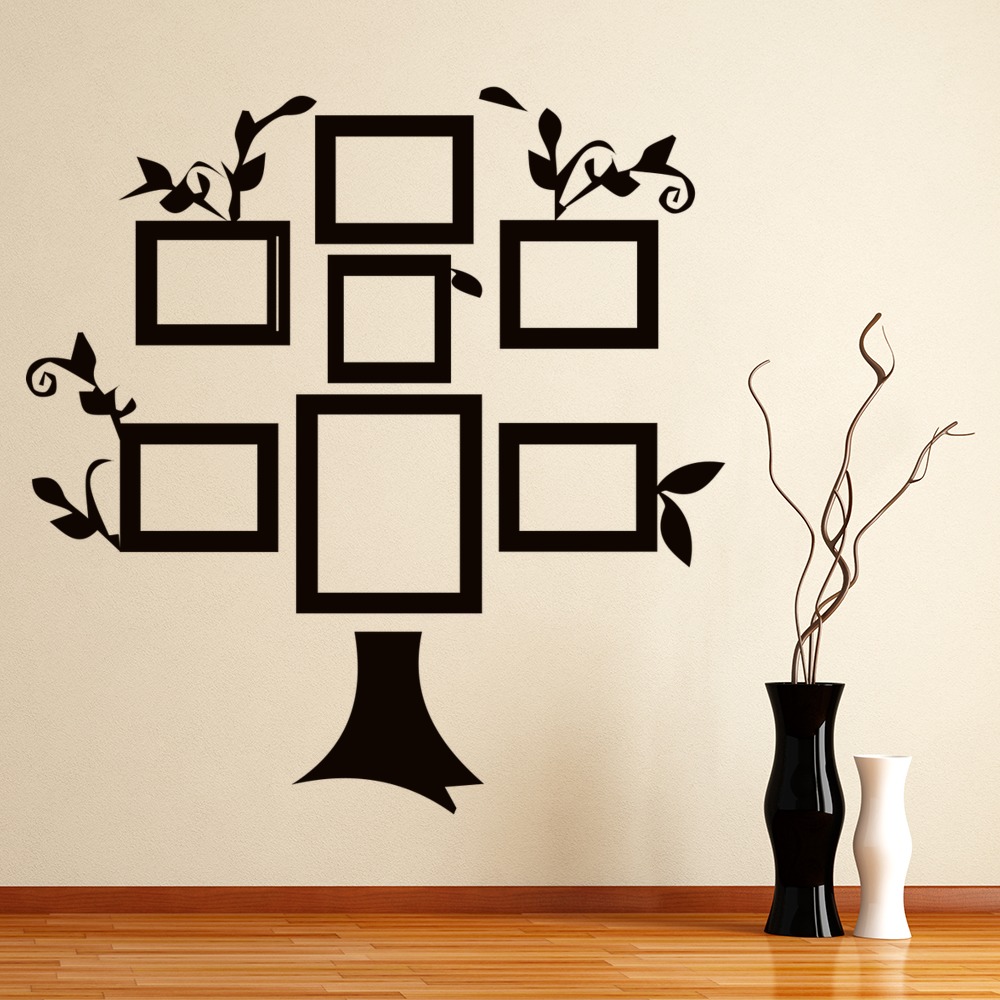 family tree picture frames wall hanging