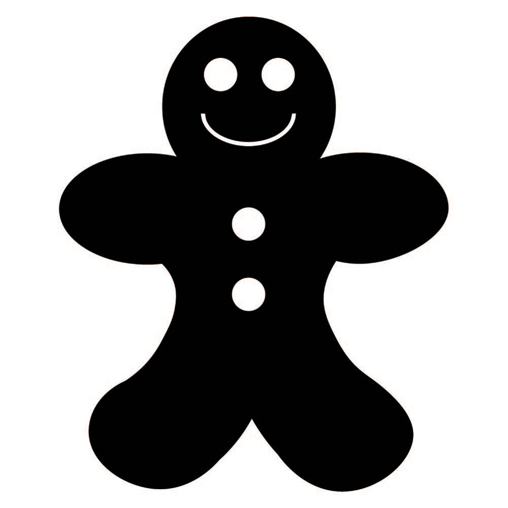 GINGERBREAD MAN WOMAN BAKING BISCUIT KITCHEN FOOD POSTER BMP622B