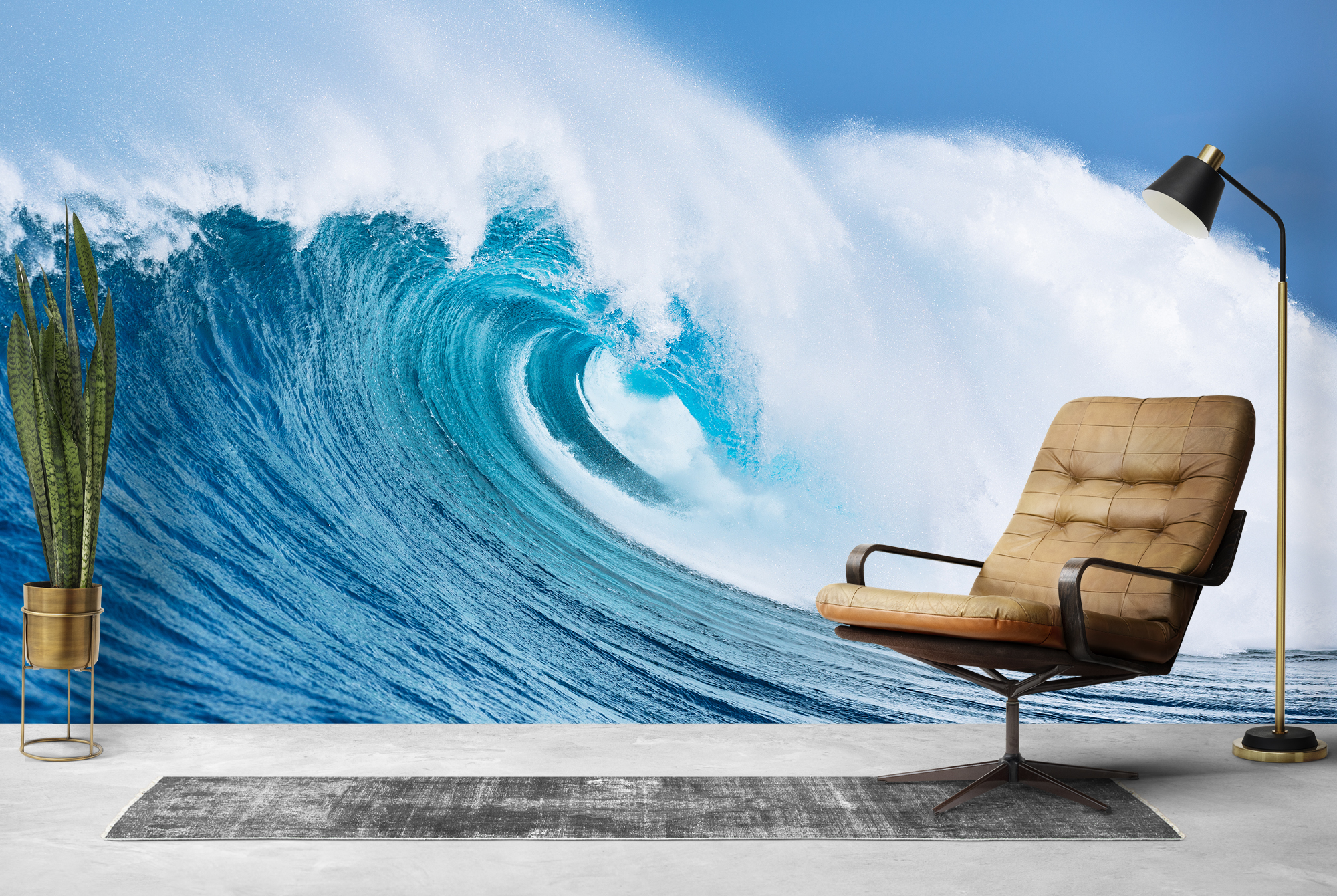 Giant Ocean Wave Wall Mural Wallpaper WS42373 eBay