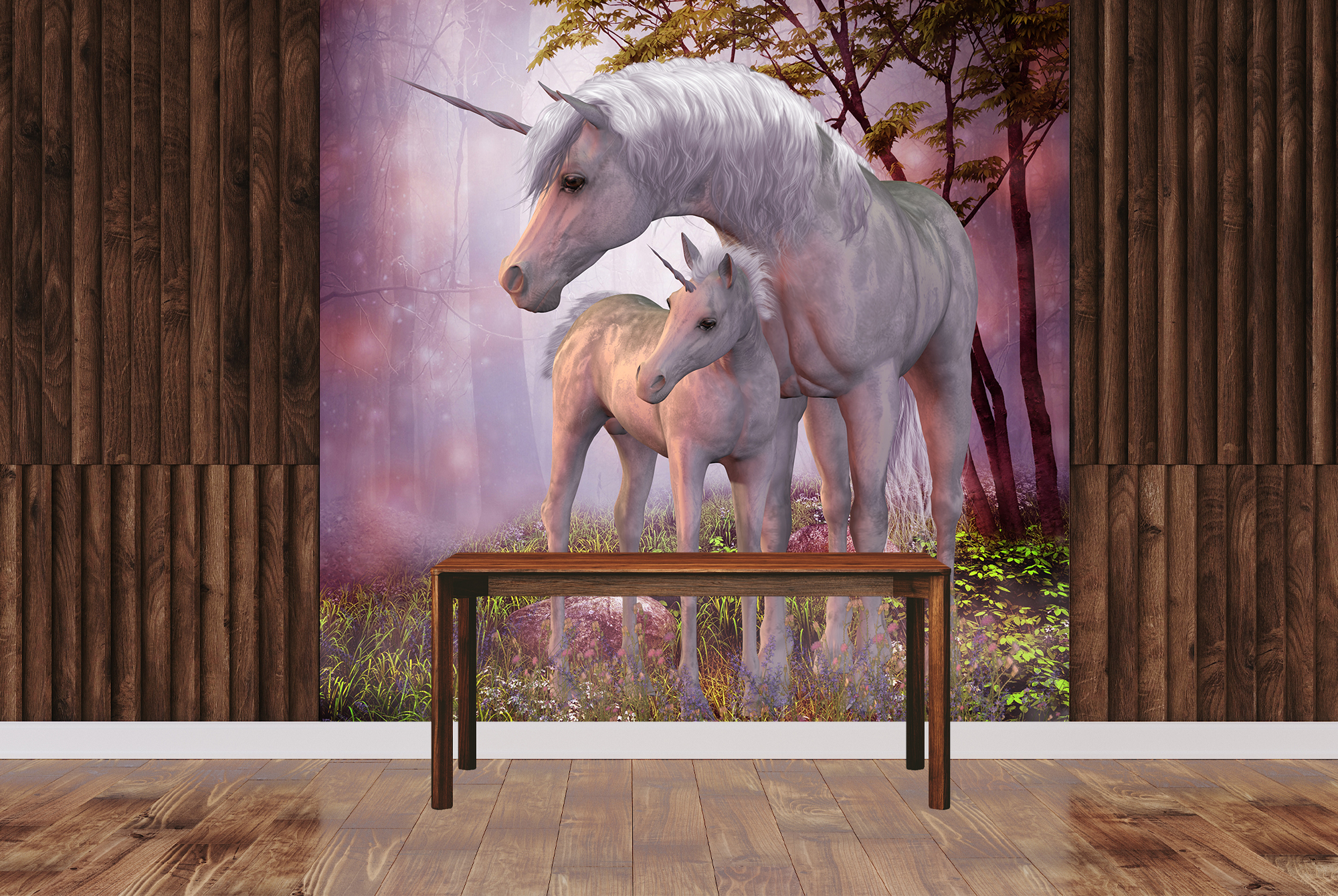 Magical Unicorn Foal Wall Mural Fantasy Photo Wallpaper Girls Magical Unicorn Foal Wall Mural Fantasy Photo Wallpaper Girls Bedroom Decor