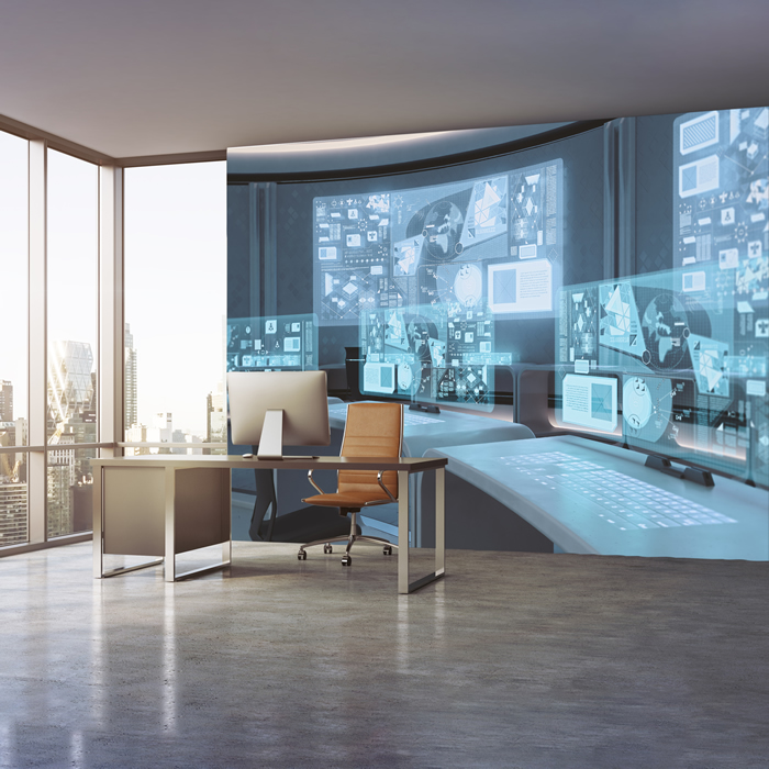 Space Station Wall Mural Office Photo Wallpaper Boys ...