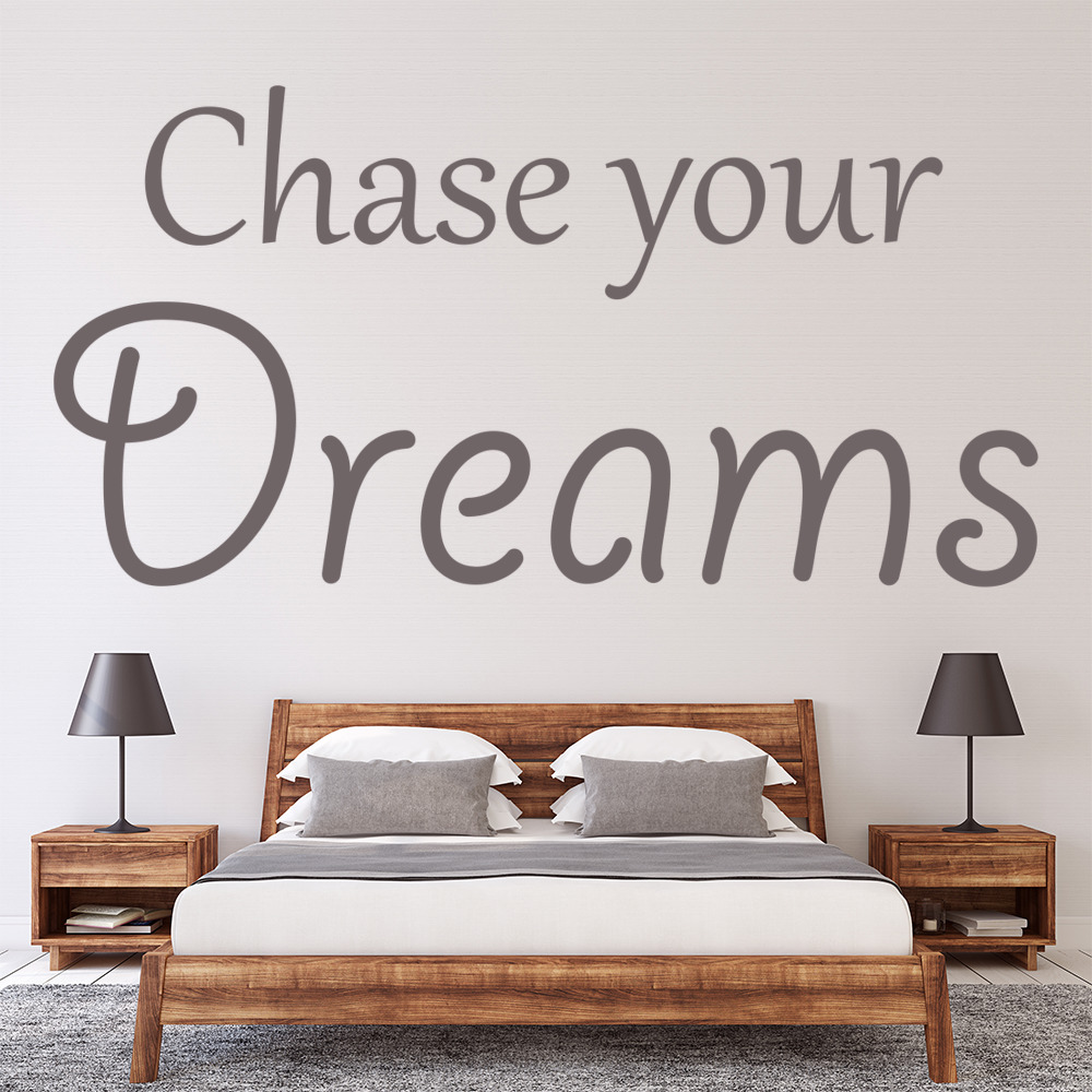Poursuis Tes Reves Citation Inspiree Sticker Muraux Ws Ebay Poursuis Tes Reves Citation Inspiree Sticker Muraux Ws Ebay