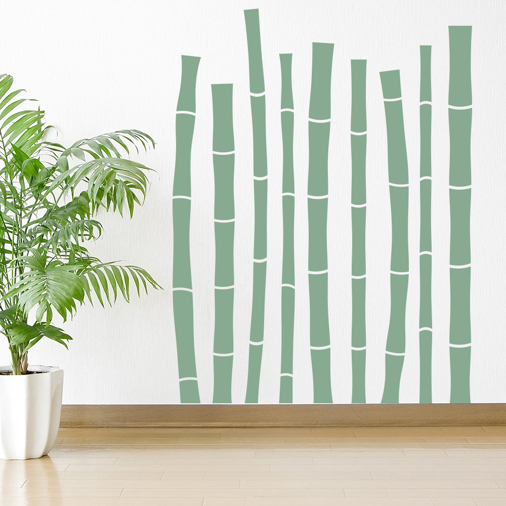 Details About Bamboo Trees Wall Decal Sticker Ws 44167