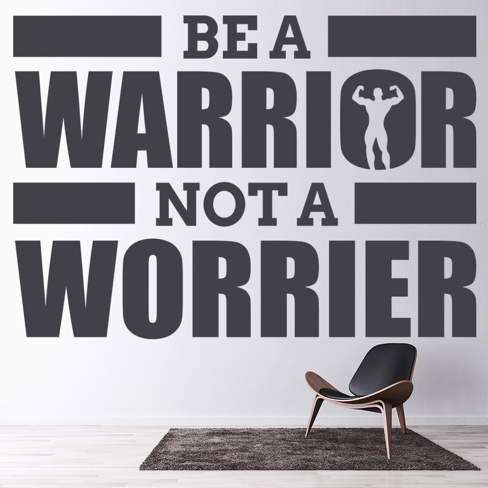 Etre Un Guerrier Citation De Motivation Sticker Muraux Ws Ebay Etre Un Guerrier Citation De Motivation Sticker Muraux Ws Ebay
