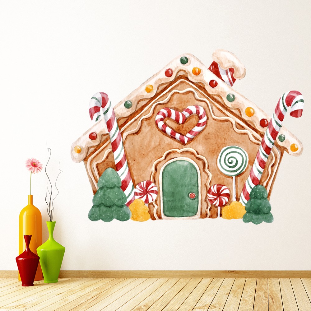 Gingerbread House Fairytale Wall Decal Sticker WS50647 eBay