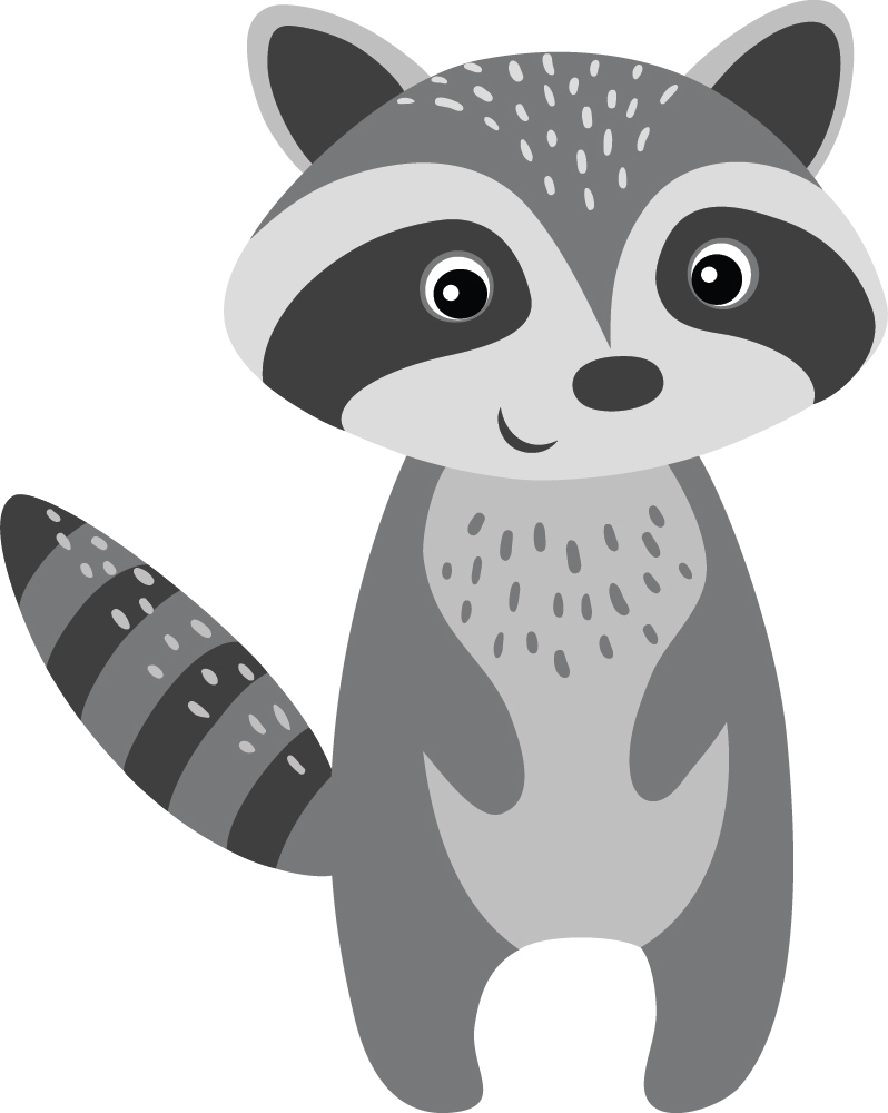 Raccoon Nursery Wall Decal Sticker WS50743 eBay