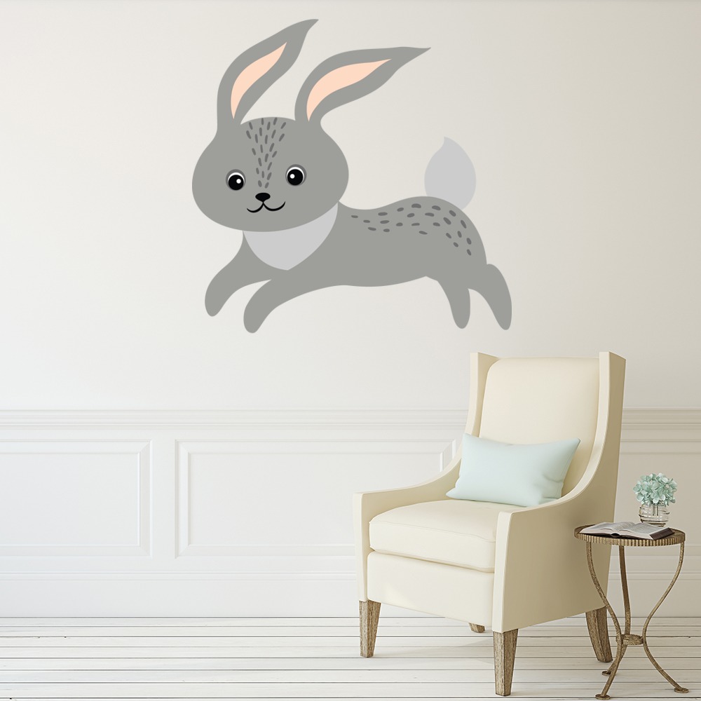 grey nursery wall stickers