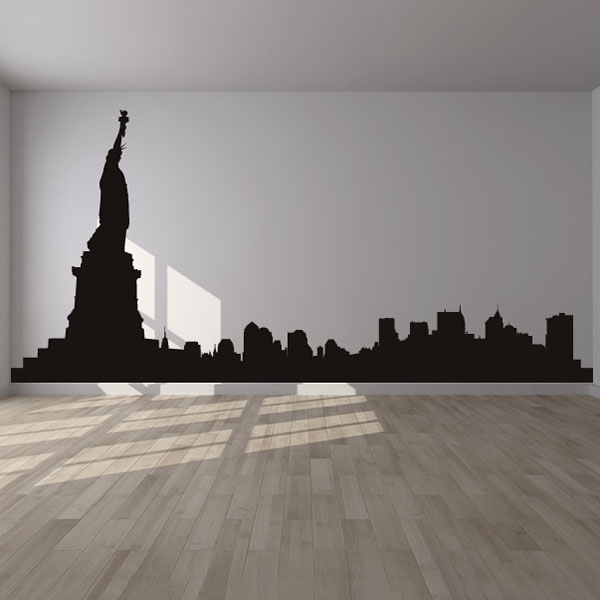 New York Wall Sticker City Skyline Decal Bedroom Livingroom New York Wall Sticker City Skyline Decal Bedroom Livingroom Home Decor