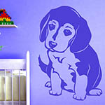 Beagle Puppy Wall Sticker 